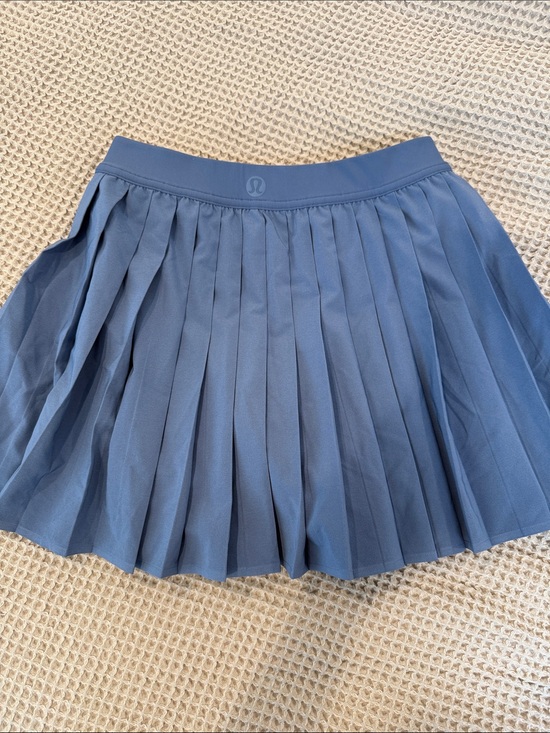 lululemon athletica Dresses & Skirts - lululemon athletica Slate Blue High Rise Pleated Tennis Skirt 4